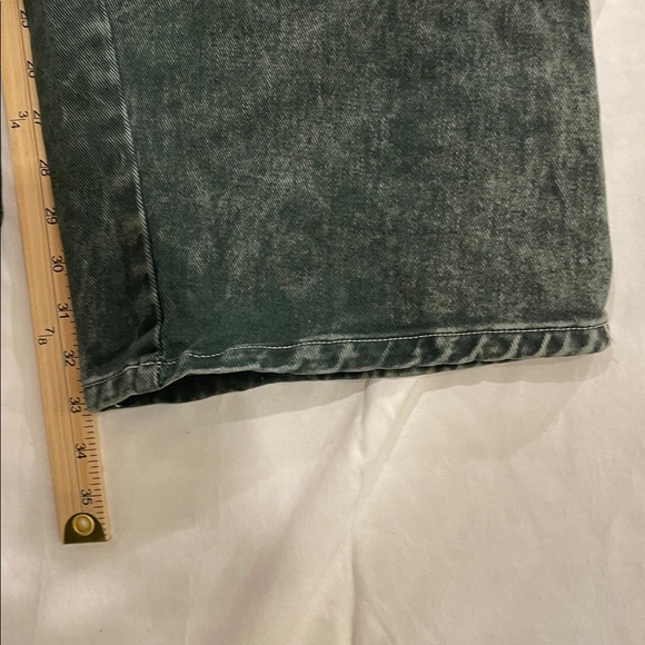 Fashion‎ Nova Cargo Pants Wide Leg Lot Of Pockets Women's Size 5 Light Gray Boho - Picture 10 of 13